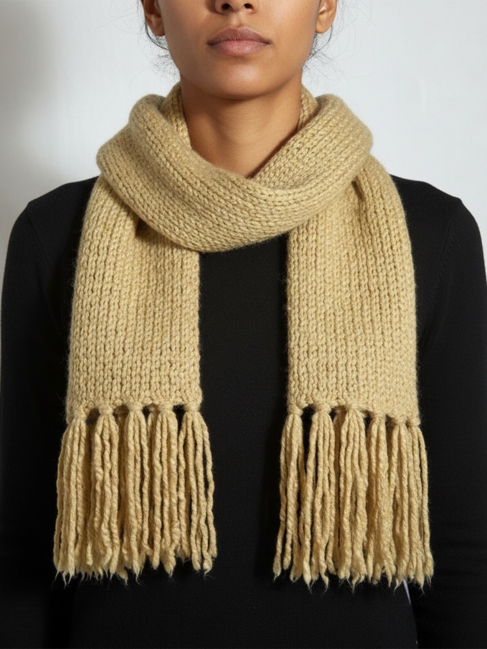 Calvin Klein Oblong Wool Blend Scarf